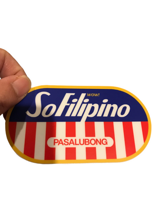 Sticker: So Filipino