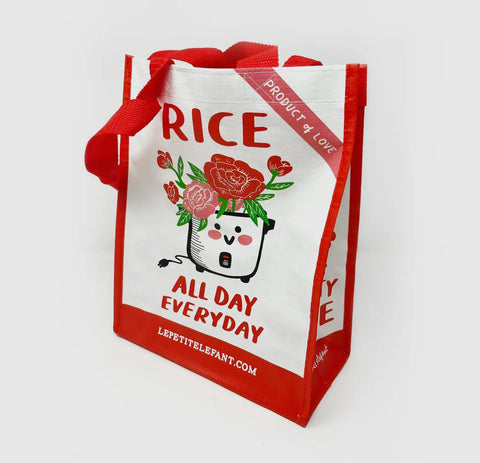 Rice All Day shopping bag