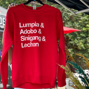 Filipino Food Sweatshirt