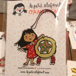 Le Petit Elefant ornaments