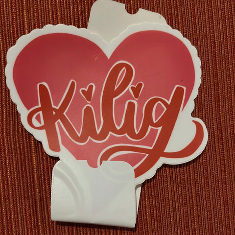 Kilig sticker